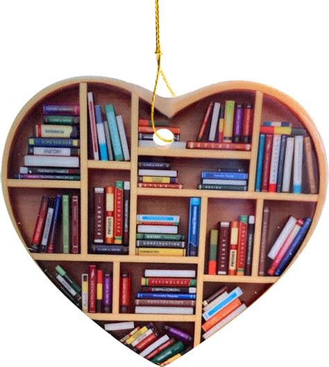 kalp şeklinde kitaplık